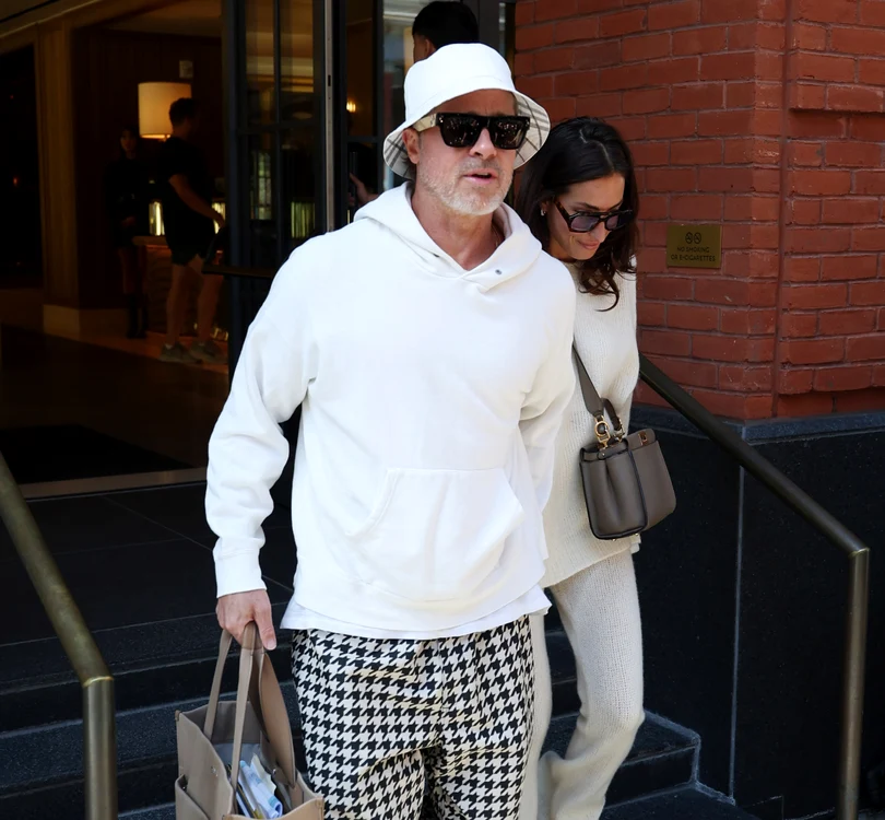 Brad Pitt și Ines de Ramon, Profimedia jpg
