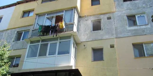 incendiu bloc