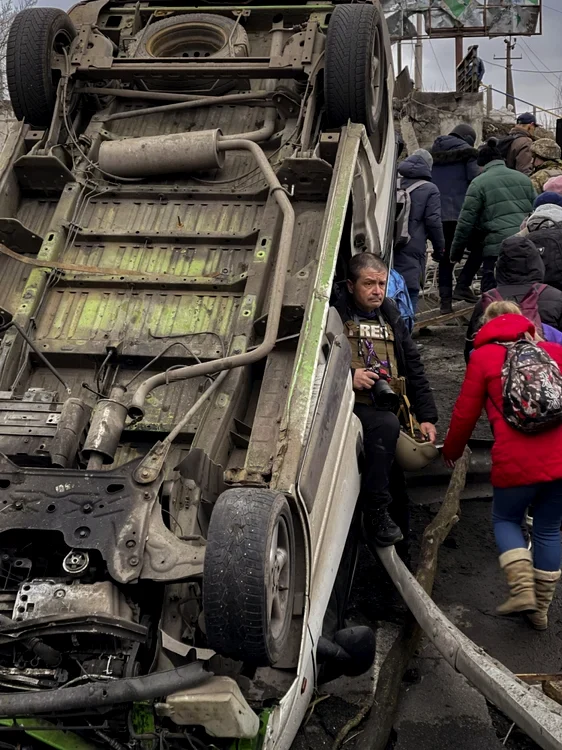 Fotojurnalistul Vadim Ghirdă FOTO Roman Grytsyna