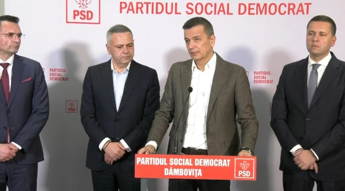 Conferință Organizația PSD Dâmbovița Foto: captură video