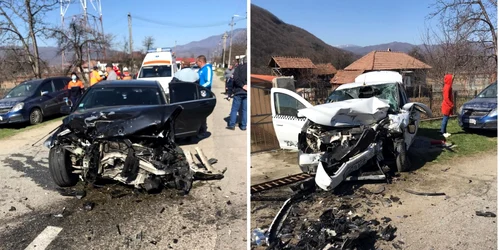 Carambol cu cinci maşini pe un drum paralel cu DN 7 în Vâlcea lângă Călimăneşti soldat cu patru victime Foto Adevărul