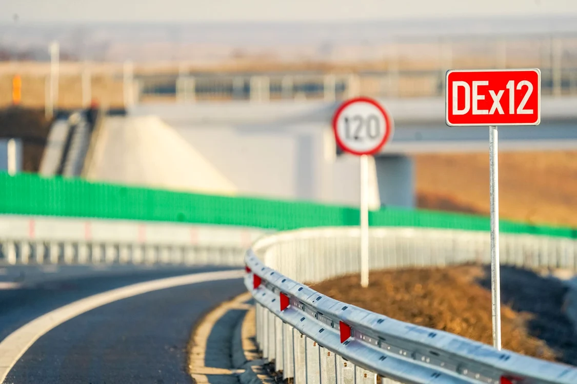DEx 12 este primul drum expres construit în România FOTO: DRDP Craiova