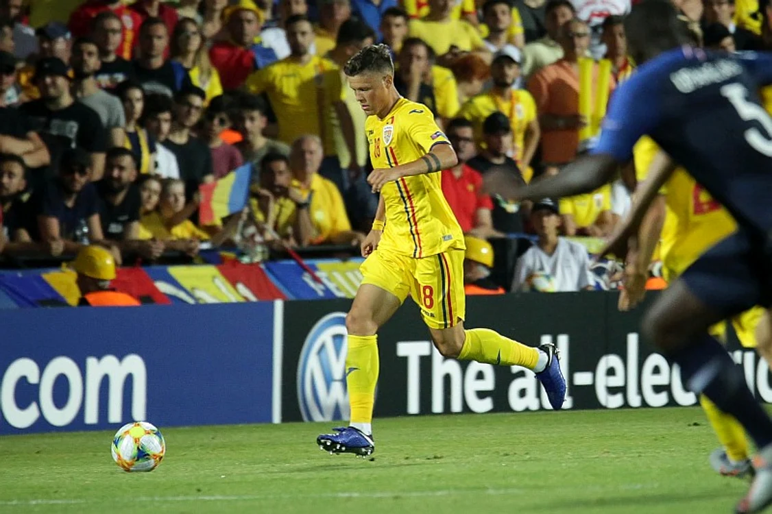 Adrian Rus a evoluat pentru România la CE de tineretFoto: Sport Pictures