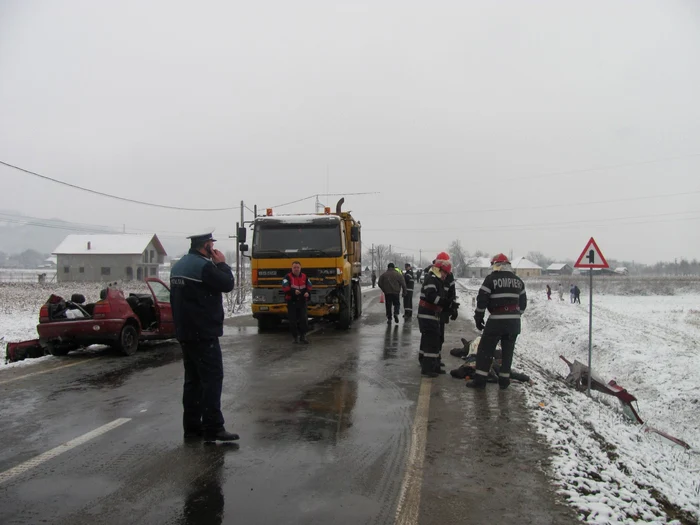 În aceeaşi zonă a avut loc, în ianuarie, un accident soldat cu doi morţi