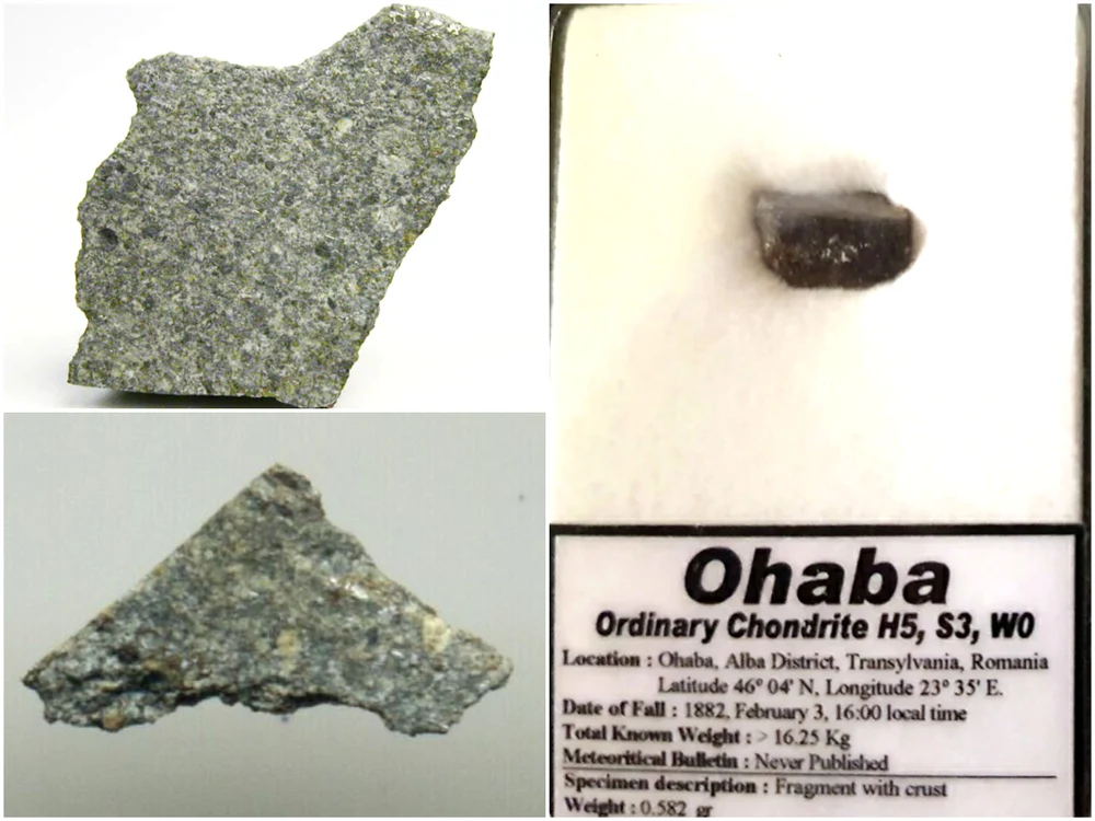 Meteoritul de la Ohaba FOTO encyclopedia-of-meteorites.com