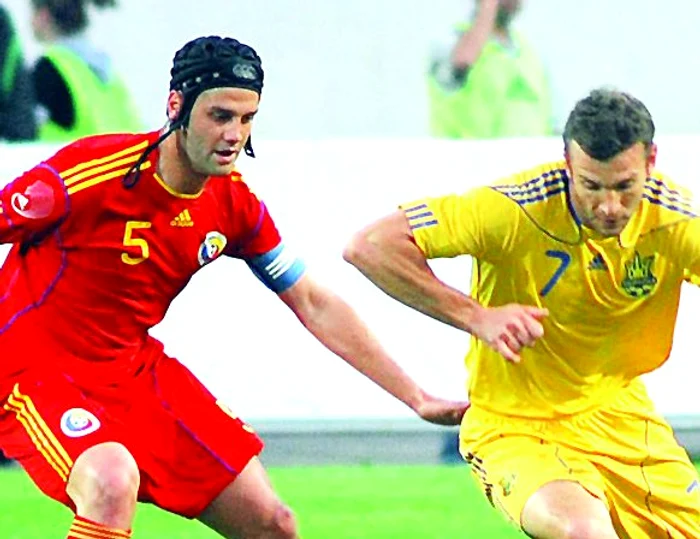 Chivu l-a avut ca adversar direct pe fostul “balon de aur”, Şevcenko