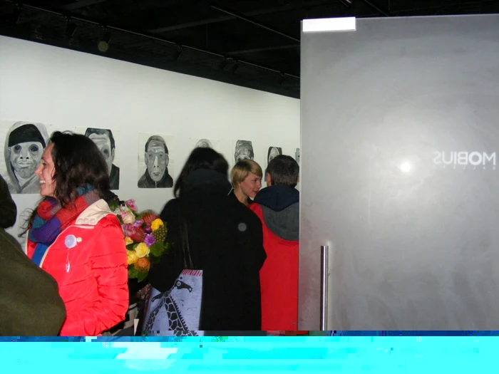 Imagine de la
expoziţia mai veche a Leei Rasovszky de la Mobius Gallery FOTOGRAFII: Doinel Tronaru