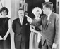 Prințul Rainier și Grace Kelly cu John F. Kennedy și soția lui, Jackie Kennedy. FOTO: Getty Images