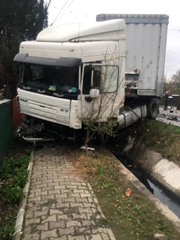 Accident în Cioranii de Jos FOTO