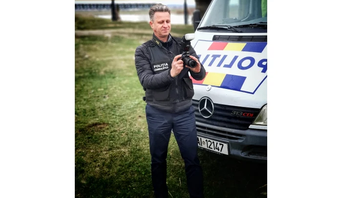 Ofițerul are o experiență profesională de 23 de ani FOTO Poliția Neamț