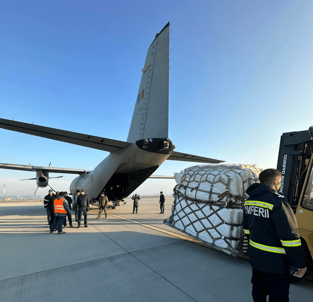 România a trimis peste 40 de tone de echipamente în Siria, țară afectată de un cutremur devastator