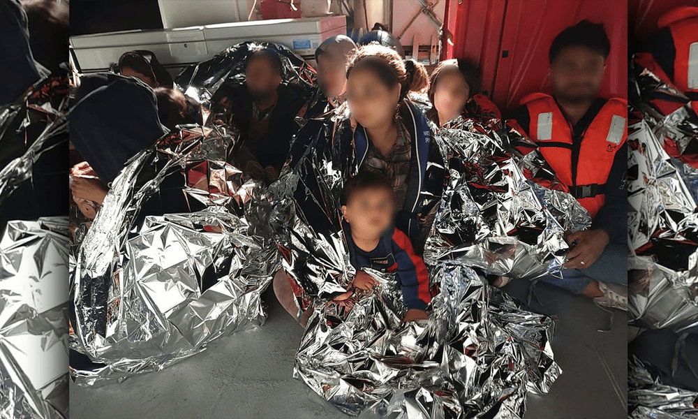 Migranți salvați în Mediterana de frontieriști români. Bilanțul Gărzii de Coastă, la finalul misiunii de patrulare VIDEO