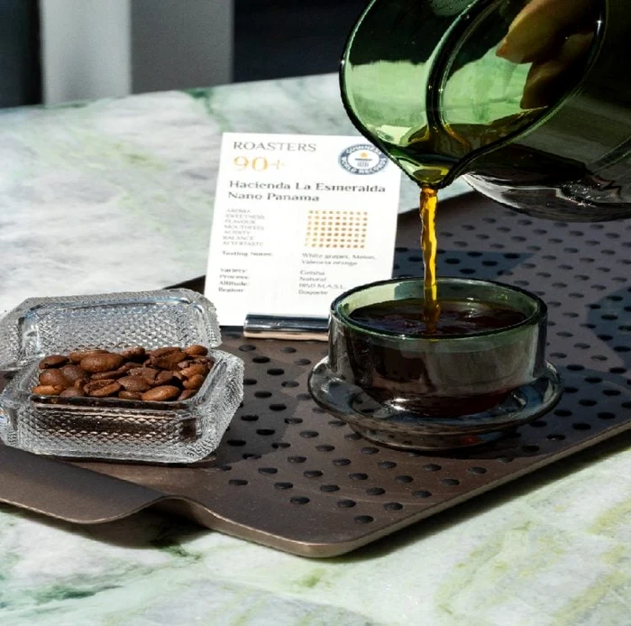 O cafenea din Dubai  servește cafea de lux. SURSĂ FOTO: Roasters