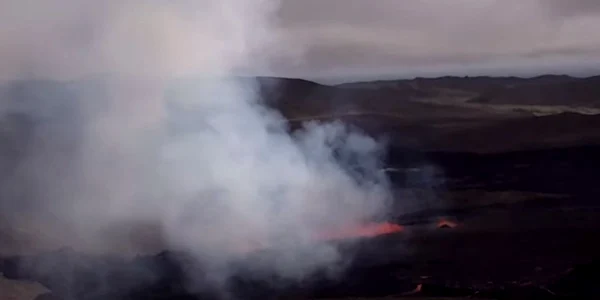 Erupţie vulcanică în Islanda 5 august 2022 Foto