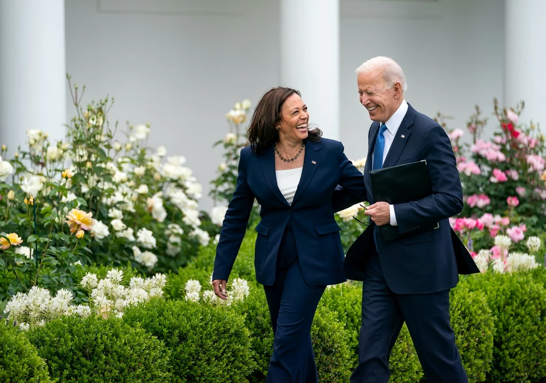 Vicepreşedintele Kamala Harris şi preşedintele SUA, Joe Biden, FOTO arhivă