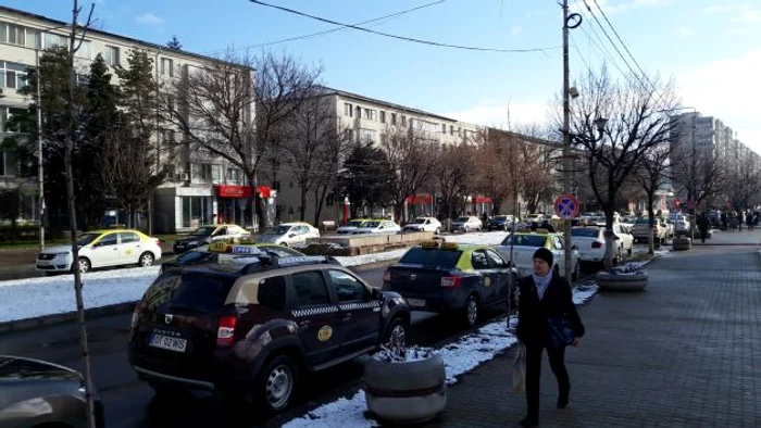 protest taxi slatina