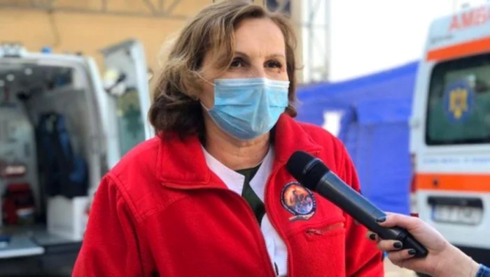 Prof. dr. Diana Cimpoeşu, şefa UPU SMURD Iaşi   FOTO bzi.ro