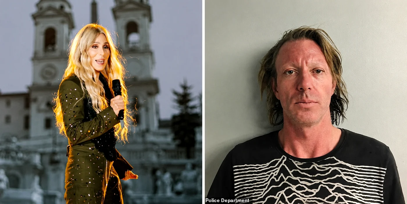 Cher și  Elijah Blue Allman /foto: Instagram / Departamentul de poliție Concord 