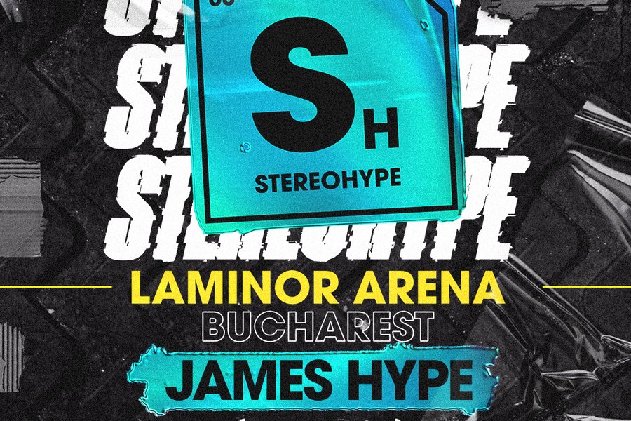 Premieră în România: James Hype lansează primul show Stereohype la București, pe 23 septembrie, la Laminor Arena