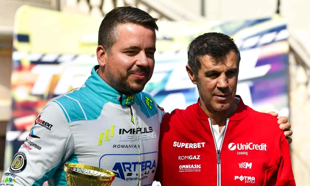 Costel Cășuneanu, lângă Mihai Leu
