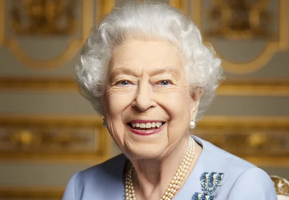 Fotografie cu regina Elisabeta postată de Casa Regală britanică / Foto Twitter