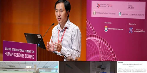 Controversatul cercetător chinez care a creat primii bebeluși modificați genetic Colaj X He Jiankui