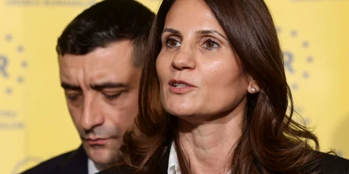 Anca Alexandrescu și George Simion FOTO Inquam / Octav Ganea 