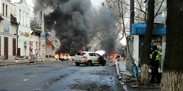 Trupele ruse au bombardat orașul Herson în ajunul CrCrăciunu jpg