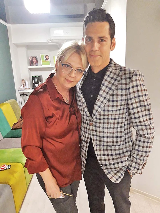 Ştefan Bănică, alături de Emilia Popescu