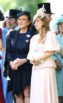 Sarah Ferguson și Prințesa Beatrice de York la Royal Ascot. FOTO: Profimedia