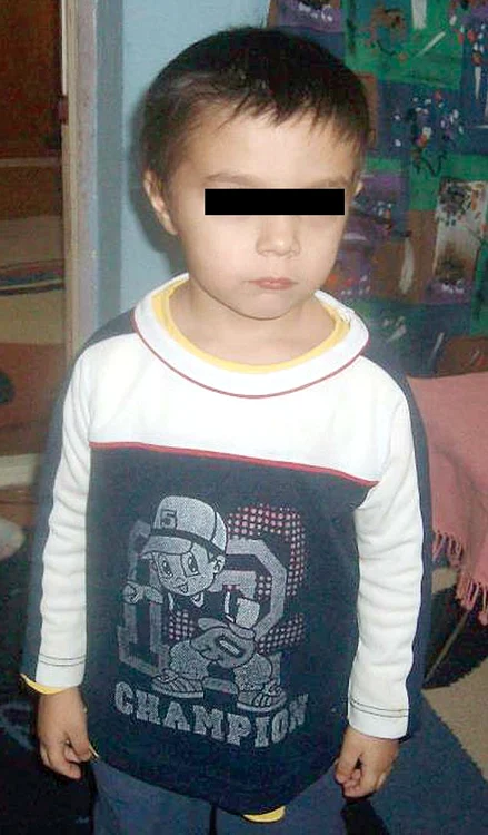 Băieţelul este  internat la Deva