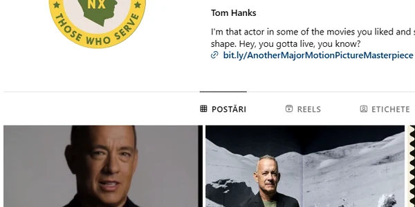 Tom Hanks  INSTAGRAM png