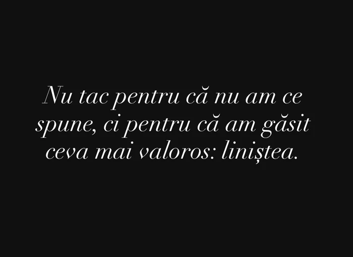 Mesajul publicat de Valentin Sanfina / foto: Instagram