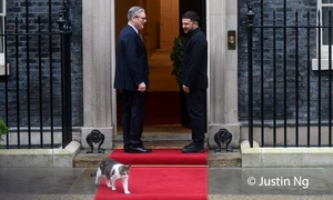 Keir Starmer Zelenski foto X @justin_ng