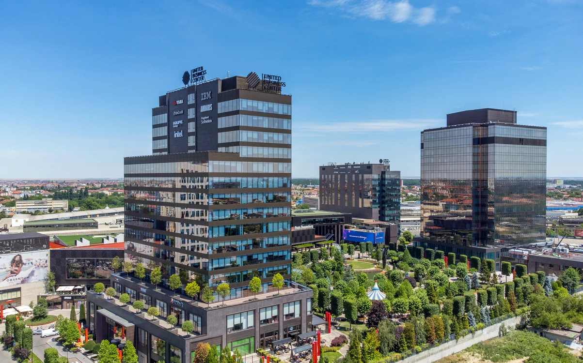 UBC 0 e cea mai nouă clădire din ansamblul Iulius Town FOTO Iulius Town