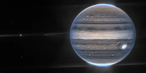 imagine a planetei Jupiter realizată de telescopul spaţial James Webb Foto: NASA