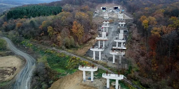 Autostrada Lugoj Deva in șantier  Foto Daniel Guță ADEVĂRUL (8) JPG