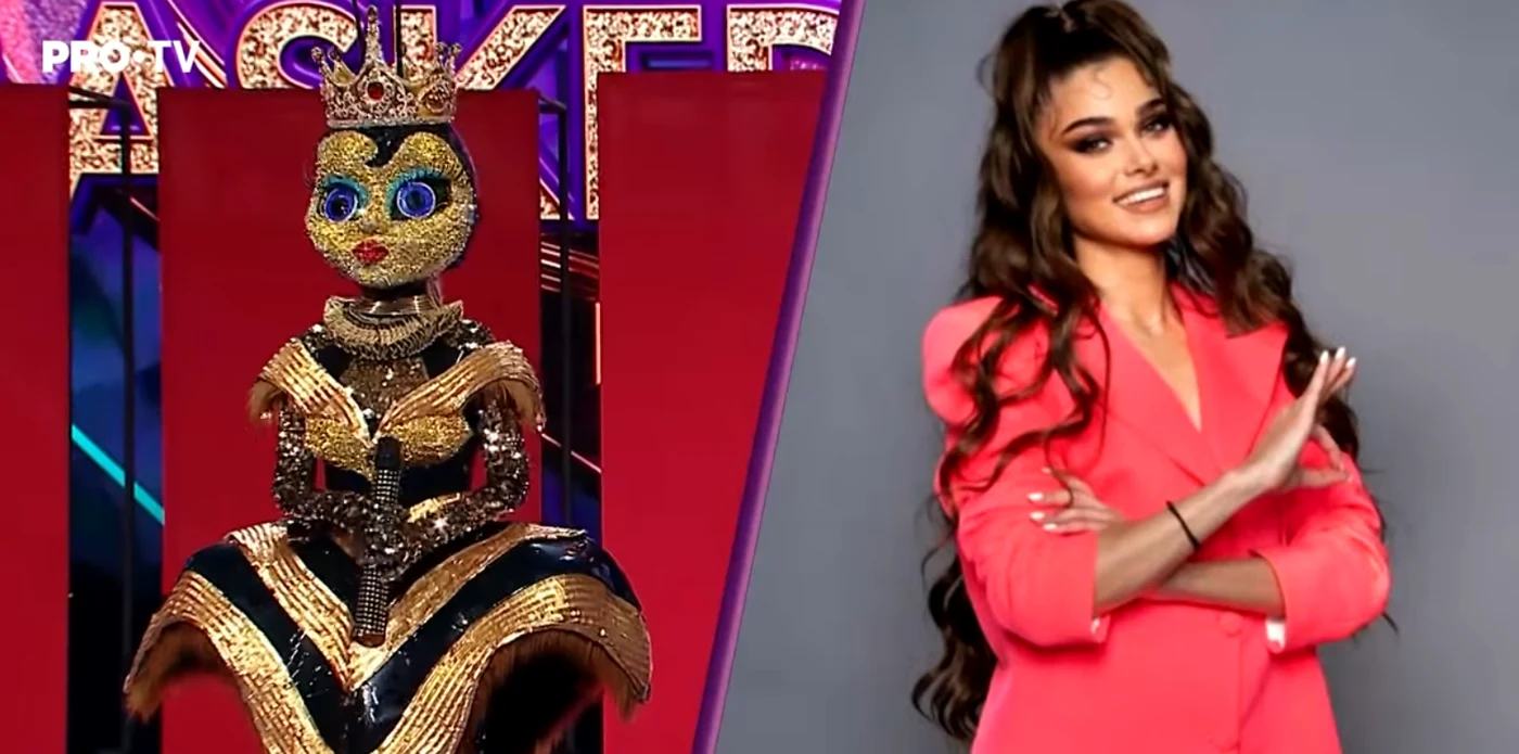 
    Theo Rose s-a aflat în soatele măștii Albinuței de la Masked SingerFoto: captură video PRO Tv  
