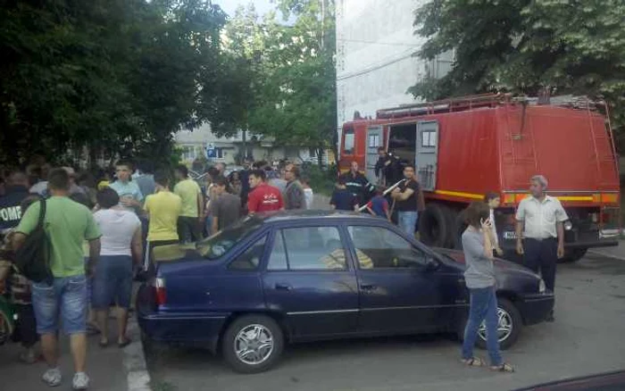 Incendiu în cartierul Craioviţa Nouă