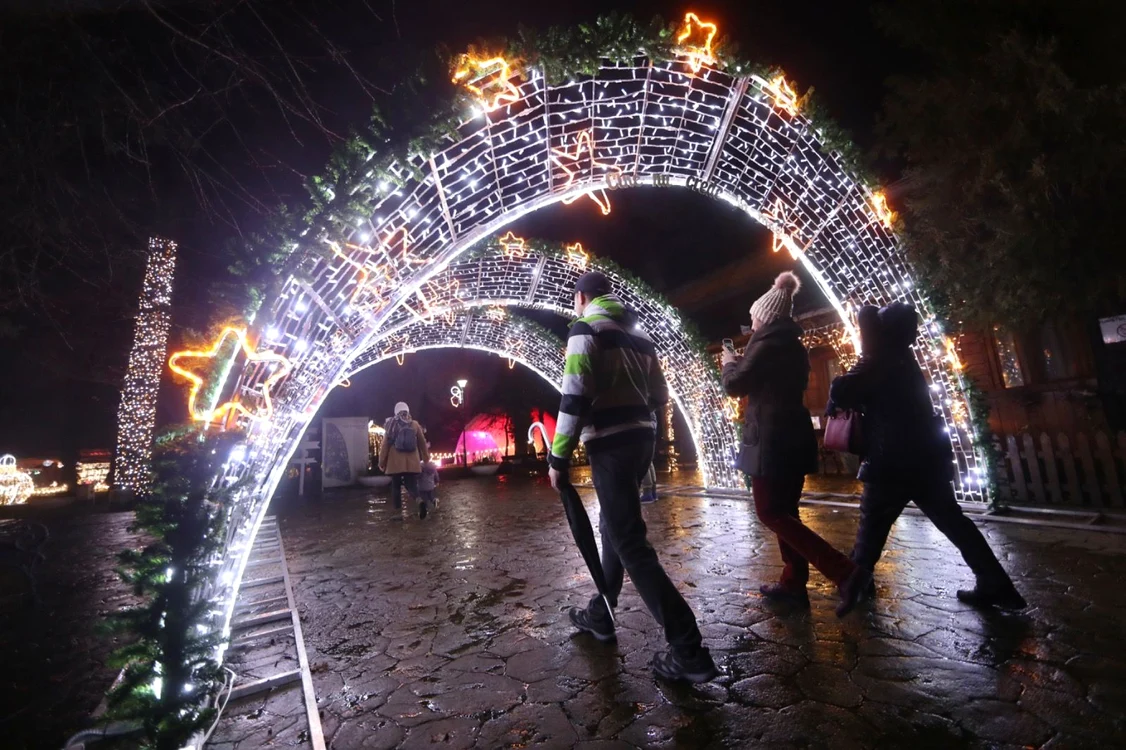 Parcul Crăciunului din Timișoara FOTO Dani Amariei