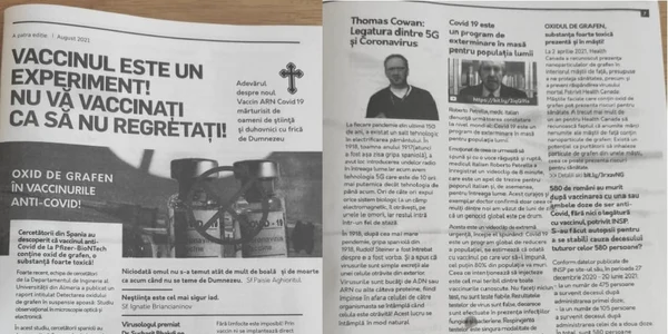brosura antivaccinista de la Suceava 