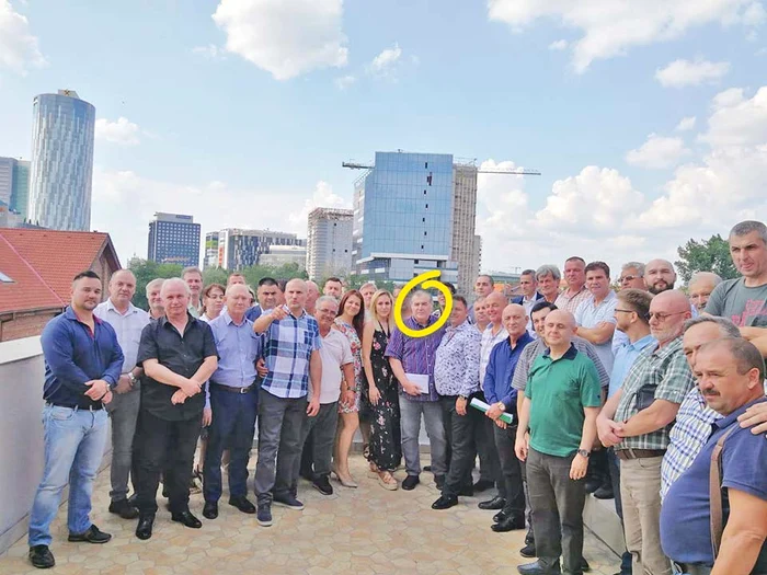 Împreună cu delegaţii Partidului Verde