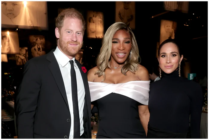 Printul Harry, Meghan Markle și Serena Williams 2 foto getty images jpg
