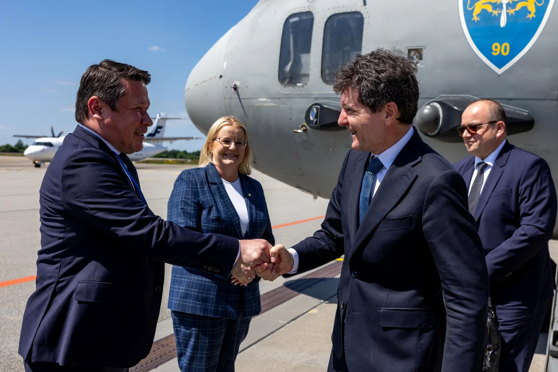Nicușor Dan, la Summitul Flancului Estic din Polonia Foto: Administrația Prezidențială