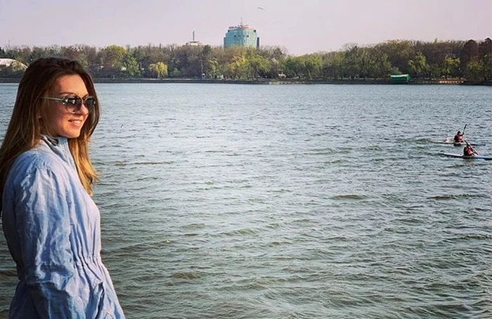 Simona Halep, in Parcul HerastrauFOTO: Instagram