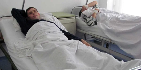 Fănel Samson e dezamăgit că-şi va petrece Crăciunul în spital