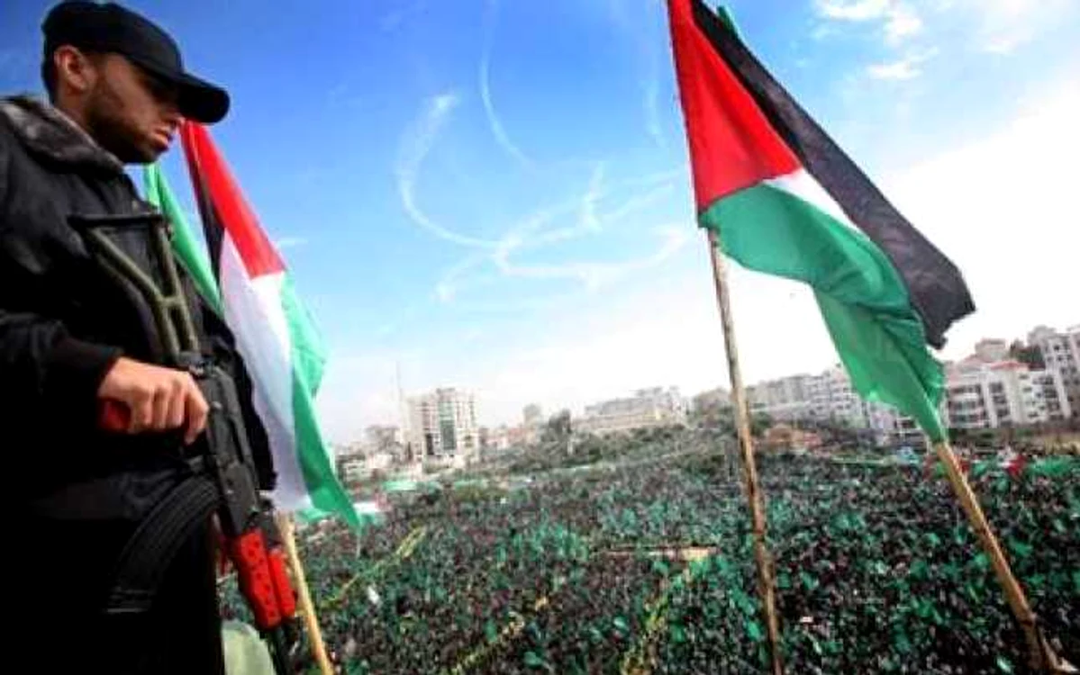 Palestinienii sărbătoresc 22 de ani de la înfiinţarea Hamas