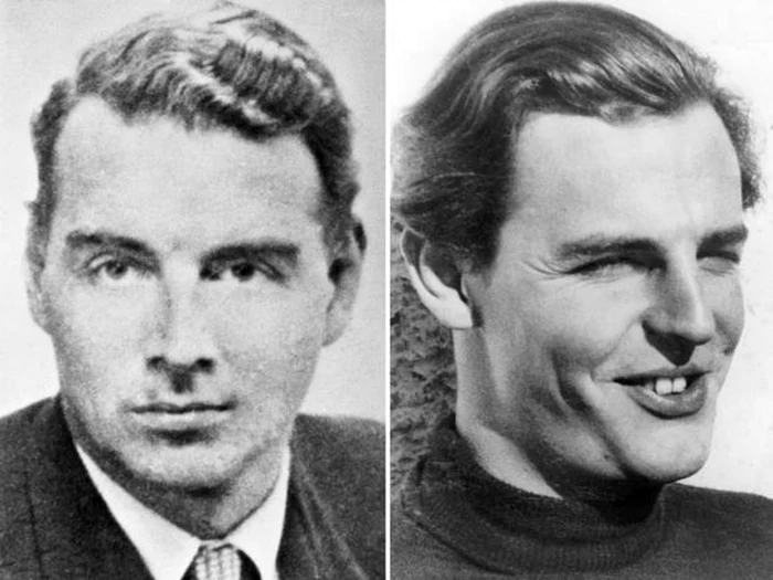 Guy Burgess şi Donald Duart Maclean, doi dintre britanicii care apar în arhivele Mitrohin