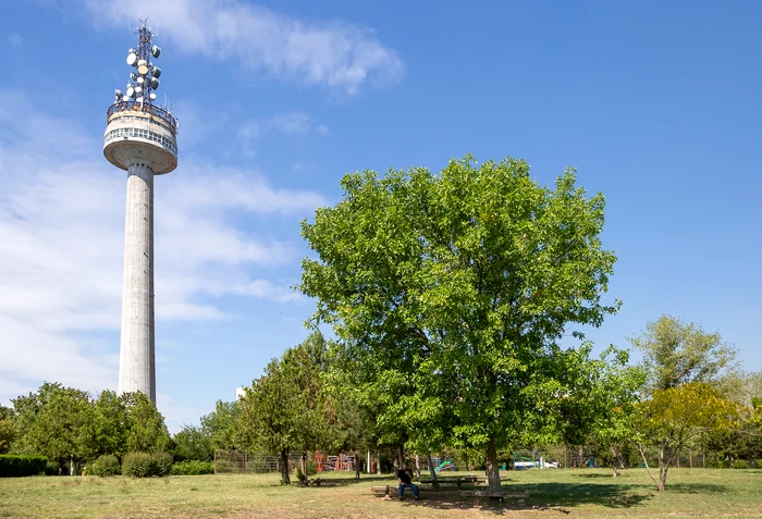 Parcul de la Turnul de Televiziune va fi reabilitat FOTO: Primăria Galați
