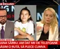 Daciana Sârbu povestind la „Sinteza Zilei” cu Mihai Gâdea, la Antena 3, despre situația fiicei sale, Irina Ponta. FOTO: captură de ecran